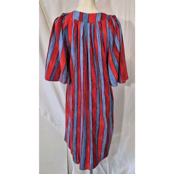 New Pomander Place Tuckernuck Painterly Stripe Colorful Shift Tunic Dress Small - Picture 7 of 9